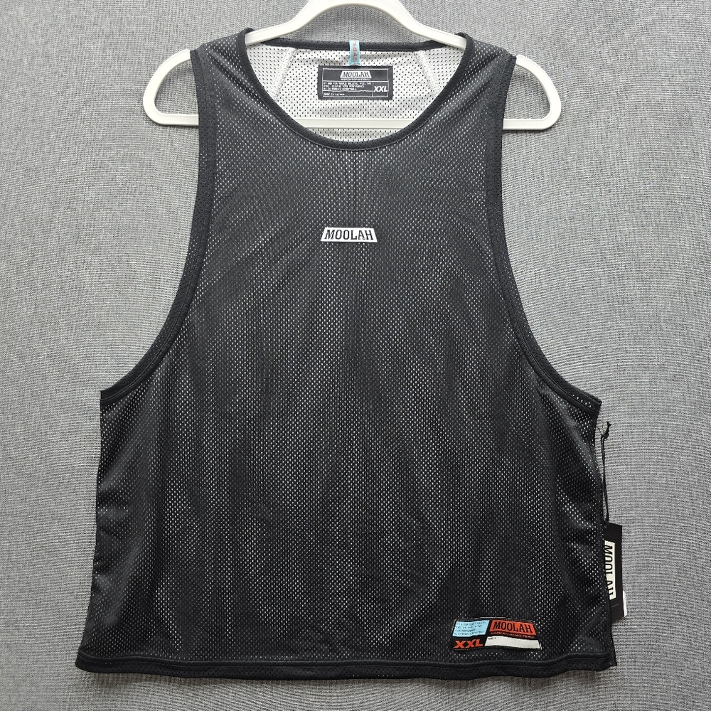 Moolah Women's Black Basketball Mesh Practice Tank Top Size XXL